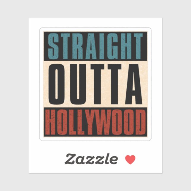 Straight Outta Hollywood Florida FL (Sheet)