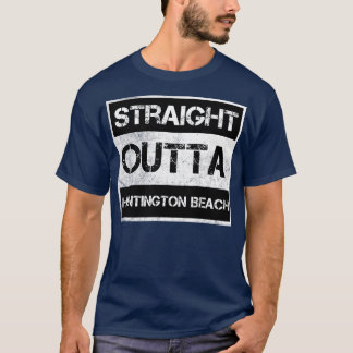 Straight Outta Huntington Beach California Vintage T-Shirt