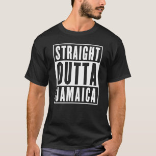 Straight Outta Jamaica Jamaican Men Women Teens Ki T-Shirt