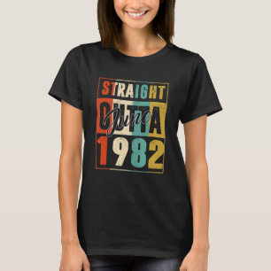 Straight Outta June 1982 Vintage Men Women {B]th B T-Shirt