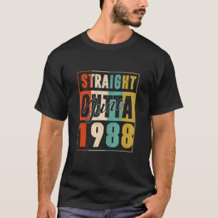 Straight Outta June 1988 Vintage Men Women {B]th B T-Shirt