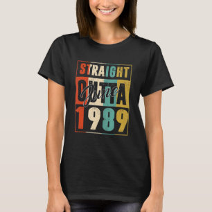 Straight Outta June 1989 Vintage Men Women {B]rd B T-Shirt