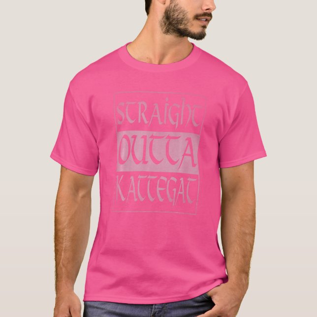 Straight Outta Kattegat Floki Viking Vikings  2 T-Shirt (Front)
