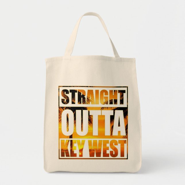 Straight Outta Key West Tote Bag (Front)