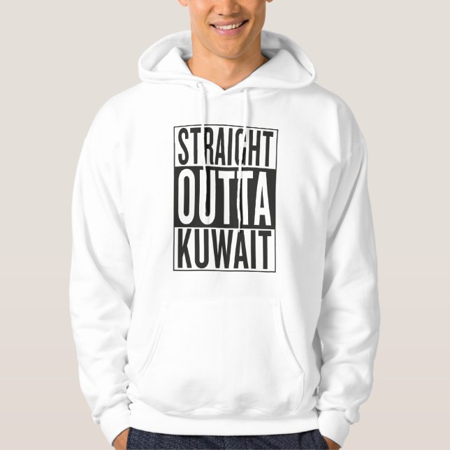 straight outta Kuwait Hoodie (Front)