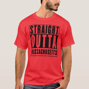 Straight Outta Massachusetts Oversized T-Shirt