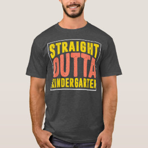 Straight Outta Mission Kindergarten Church Service T-Shirt