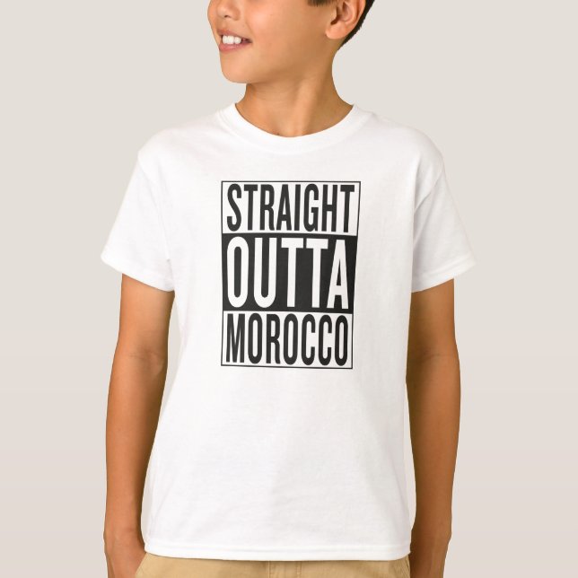 straight outta Morocco T-Shirt (Front)