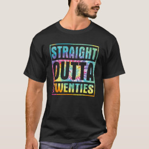 Straight Outta My Twenties 20 Years Old 20th Birth T-Shirt