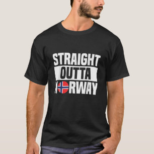 Straight outta norway Design for a Krumkake gnome T-Shirt