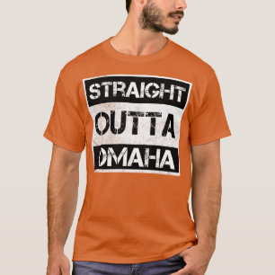 Straight Outta Omaha Nebraska Vintage Distressed S T-Shirt