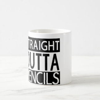 Straight Outta Pencils Mug