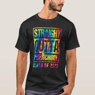 Straight Outta Preschool Class Of 2023 Graduation T-Shirt