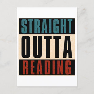 Straight Outta Reading Pennsylvania PA Postcard