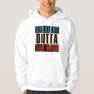 Straight Outta San Diego California CA USA Hoodie