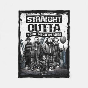 Straight Outta Scary Nights Ltp  Fleece Blanket