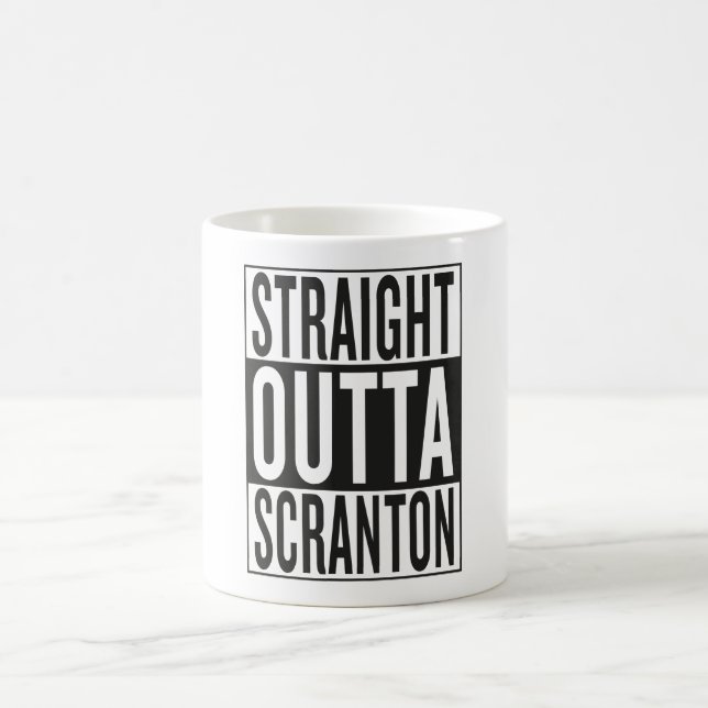 straight outta Scranton Coffee Mug (Center)