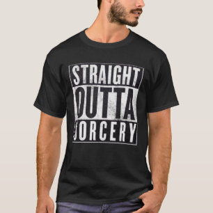 Straight Outta Sorcery Occult Graphic Tee