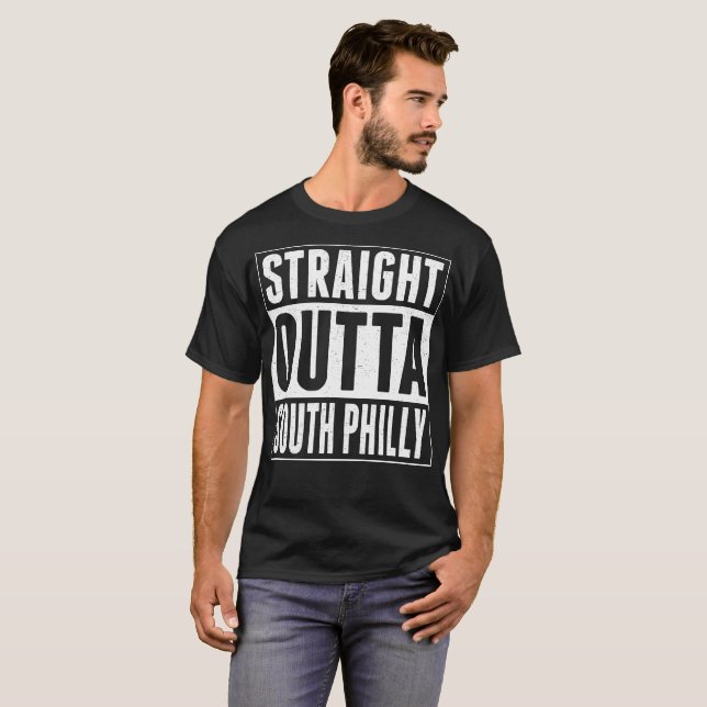 Straight Outta South Philly Tshirt (Front Full)