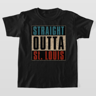 Straight Outta St. Louis Missouri MO T-Shirt