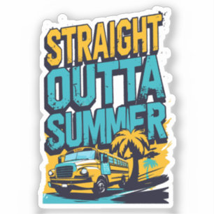 Straight Outta Summer – Retro Back-to-School