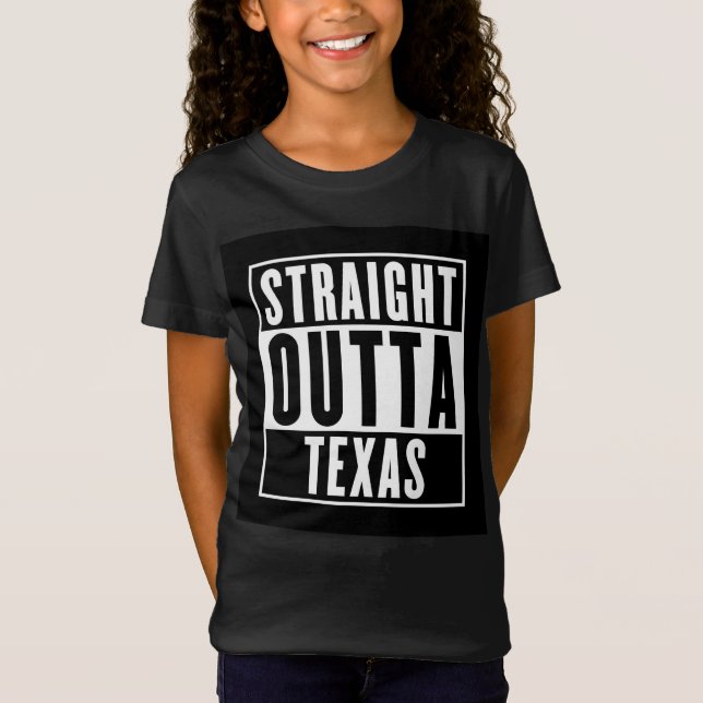 Straight Outta Texas Vintage T-Shirt (Front)