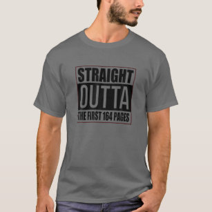 Straight Outta The First 164 Pages Alcoholics AA A T-Shirt