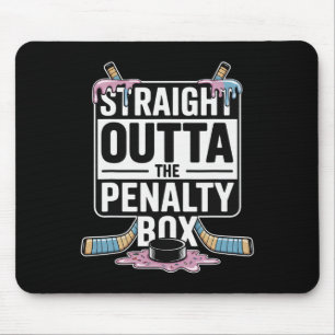 Straight Outta The Penalty Box Ice Cream Drip Ice  Mouse Pad