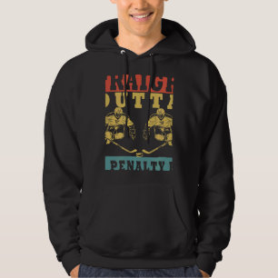 Straight Outta The Penalty Box Ice Hockey Player D Hoodie