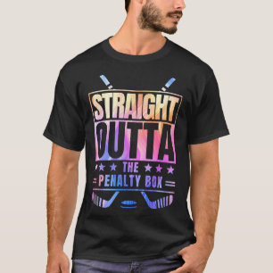 Straight Outta The Penalty Box Tie Dye Favorite Wi T-Shirt