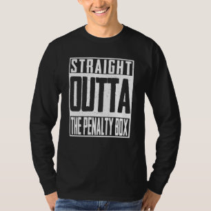 Straight Outta The Penalty Box Valentine T-Shirt