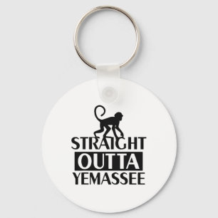 Straight Outta Yemee  Key Ring