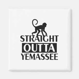 Straight Outta Yemee Magnet