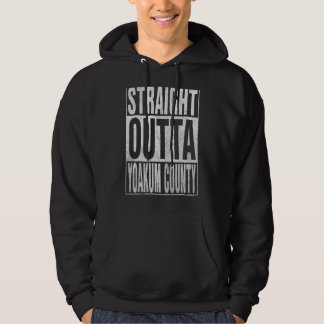 STRAIGHT OUTTA YOAKUM COUNTY Cool Home Quote Hoodie