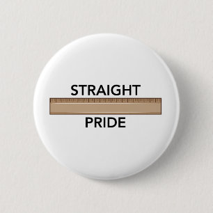Straight Pride Button