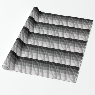 STRAIGHT PRIDE FLAG WAVY DESIGN -.png Wrapping Paper