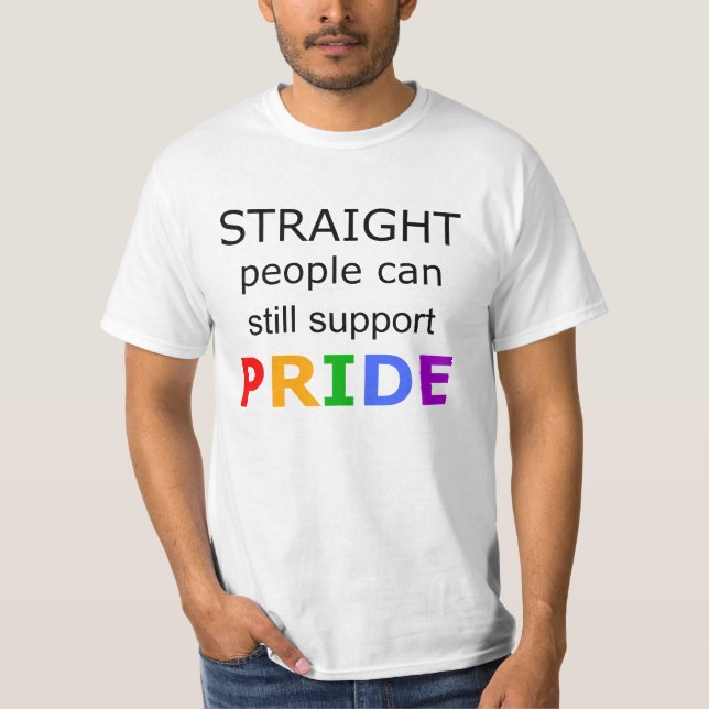 Straight Pride? T-Shirt (Front)
