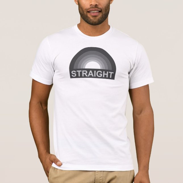 Straight rainbow T-Shirt (Front)