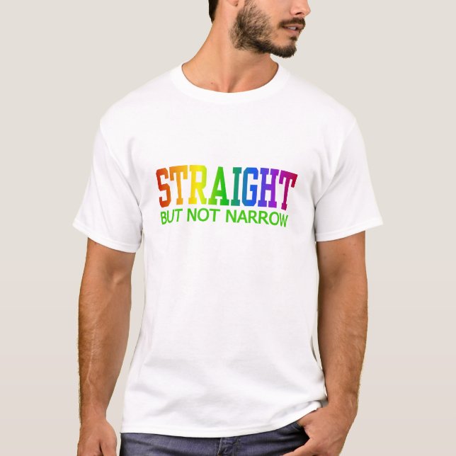 STRAIGHT  shirt - choose style & colour (Front)