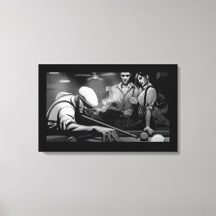 Straight Shooter Canvas Print
