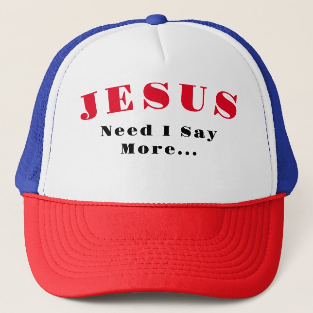 Straight to the point. trucker hat (Front)