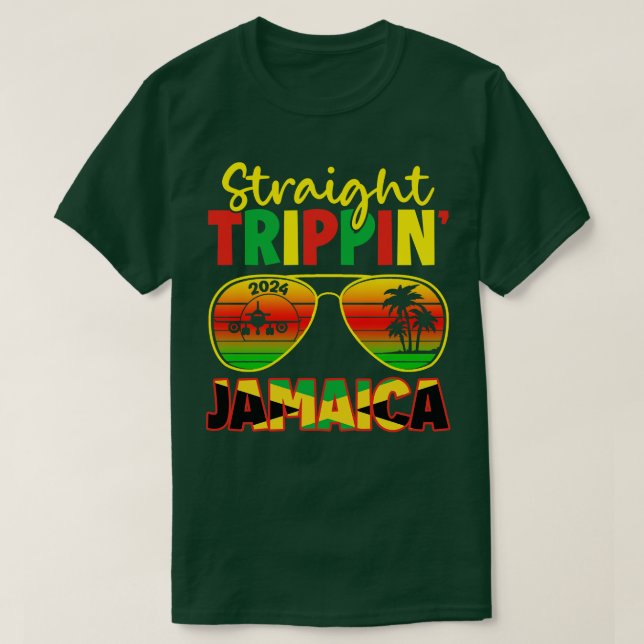 Straight Trippin Cancun mexico Jamaica TRip Gift F T-Shirt (Design Front)