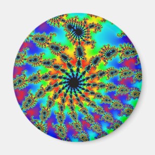 Straight Trippin Magnet - round