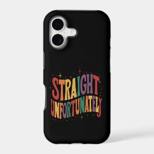 Straight Unfortunately Groovy LGBTQ Pride Gay