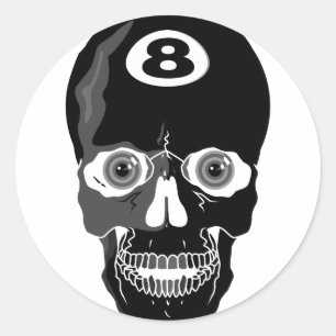 Straight Up Luck Classic Round Sticker