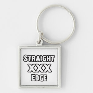 Straightedge Key Ring