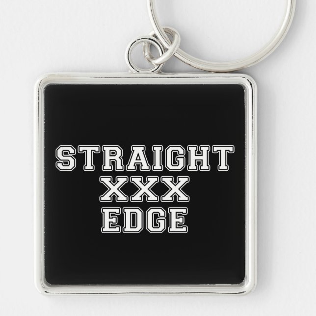 Straightedge Key Ring (Front)