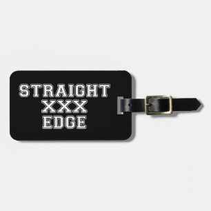 Straightedge Luggage Tag