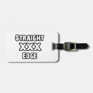 Straightedge Luggage Tag