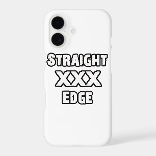 Straightedge phone case